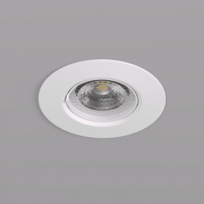 DK3028-WH Встраиваемый светильник, IP 20, 10 Вт, GU5.3, LED, белый, пластик в Губкинском - gubkinskiy.ok-mebel.com | фото 2