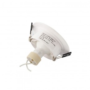 DK3029-WH Встраиваемый светильник, IP 20, 10 Вт, GU5.3, LED, белый, пластик в Губкинском - gubkinskiy.ok-mebel.com | фото 3