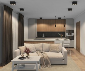 DK3035-BK Светильник накладной IP 20, 10 Вт, GU5.3, LED, черный, пластик в Губкинском - gubkinskiy.ok-mebel.com | фото 6