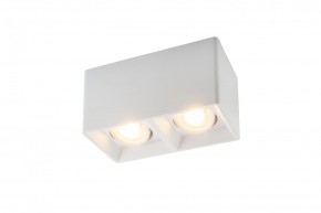 DK3035-WH Светильник накладной IP 20, 10 Вт, GU5.3, LED, белый, пластик в Губкинском - gubkinskiy.ok-mebel.com | фото