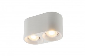 DK3036-WH Светильник накладной IP 20, 10 Вт, GU5.3, LED, белый, пластик в Губкинском - gubkinskiy.ok-mebel.com | фото