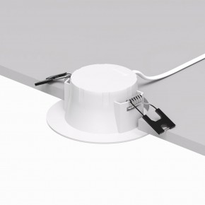 DK3047-WH Встраиваемый светильник IP 20, 5Вт, LED, белый, пластик в Губкинском - gubkinskiy.ok-mebel.com | фото 4