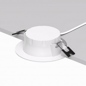 DK3048-WH Встраиваемый светильник, IP 20, 7Вт, LED, белый, пластик в Губкинском - gubkinskiy.ok-mebel.com | фото 3