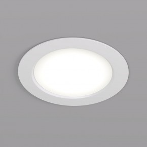 DK3049-WH Встраиваемый светильник, IP 20, 7Вт, LED, белый, пластик в Губкинском - gubkinskiy.ok-mebel.com | фото