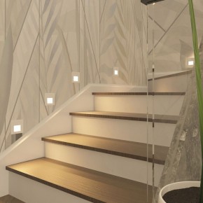 DK3050-WH Светильник встраиваемый в стену, IP 20, LED 3000, 1 Вт, белый, пластик в Губкинском - gubkinskiy.ok-mebel.com | фото 9