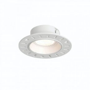 DK3055-WH Встраиваемый светильник, IP 20, 10 Вт, GU5.3, LED, белый, пластик в Губкинском - gubkinskiy.ok-mebel.com | фото 4