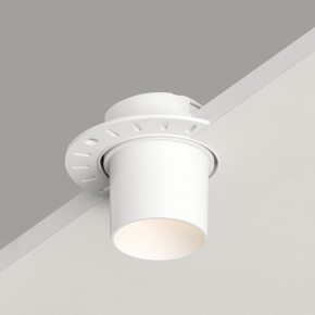 DK3057-WH Встраиваемый светильник под шпатлевку, IP20, до 15 Вт, LED, GU5,3, белый, пластик в Губкинском - gubkinskiy.ok-mebel.com | фото 2