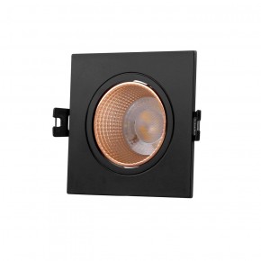 DK3071-BBR Встраиваемый светильник, IP 20, 10 Вт, GU5.3, LED, черный/бронзовый, пластик в Губкинском - gubkinskiy.ok-mebel.com | фото 1