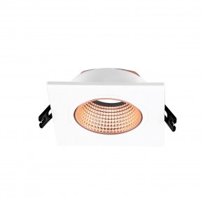 DK3071-WBR Встраиваемый светильник, IP 20, 10 Вт, GU5.3, LED, белый/бронзовый, пластик в Губкинском - gubkinskiy.ok-mebel.com | фото 2