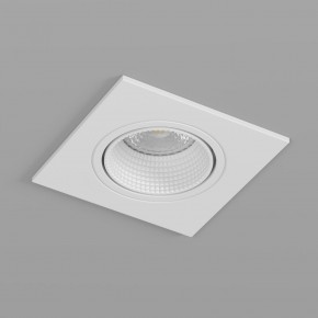 DK3071-WH Встраиваемый светильник, IP 20, 10 Вт, GU5.3, LED, белый/белый, пластик в Губкинском - gubkinskiy.ok-mebel.com | фото 2