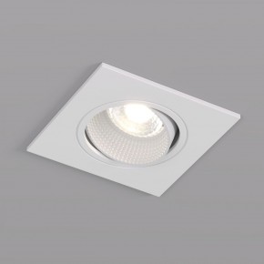DK3071-WH Встраиваемый светильник, IP 20, 10 Вт, GU5.3, LED, белый/белый, пластик в Губкинском - gubkinskiy.ok-mebel.com | фото 3