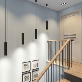 DK3072-BBR Встраиваемый светильник, IP 20, 10 Вт, GU5.3, LED, черный/бронзовый, пластик в Губкинском - gubkinskiy.ok-mebel.com | фото 5