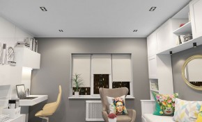 DK3072-BK+WH Встраиваемый светильник, IP 20, 10 Вт, GU5.3, LED, черный/белый, пластик в Губкинском - gubkinskiy.ok-mebel.com | фото 2