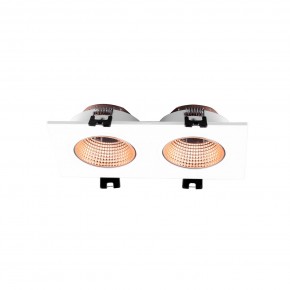 DK3072-WBR Встраиваемый светильник, IP 20, 10 Вт, GU5.3, LED, белый/бронзовый, пластик в Губкинском - gubkinskiy.ok-mebel.com | фото 2