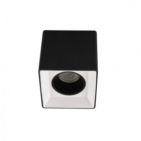 DK3080-BW+BK Светильник накладной IP 20, 10 Вт, GU5.3, LED, черно-белый/черный, пластик в Губкинском - gubkinskiy.ok-mebel.com | фото