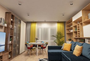 DK3080-WB+WH Светильник накладной IP 20, 10 Вт, GU5.3, LED, бело-черный/белый, пластик в Губкинском - gubkinskiy.ok-mebel.com | фото 2