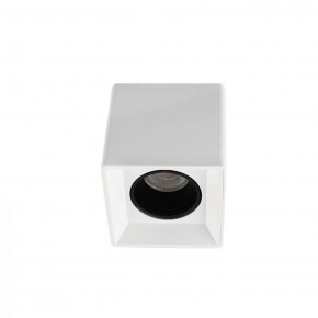DK3080-WH+BK Светильник накладной IP 20, 10 Вт, GU5.3, LED, белый/черный, пластик в Губкинском - gubkinskiy.ok-mebel.com | фото