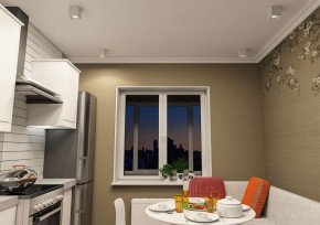 DK3080-WH Светильник накладной IP 20, 10 Вт, GU5.3, LED, белый/белый, пластик в Губкинском - gubkinskiy.ok-mebel.com | фото 2