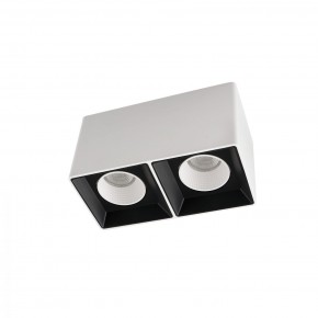 DK3085-WB+WH Светильник накладной IP 20, 10 Вт, GU5.3, LED, бело-черный/белый, пластик в Губкинском - gubkinskiy.ok-mebel.com | фото
