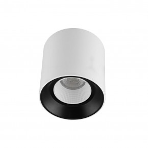 DK3090-WB+WH Светильник накладной IP 20, 10 Вт, GU5.3, LED, бело-черный/белый, пластик в Губкинском - gubkinskiy.ok-mebel.com | фото