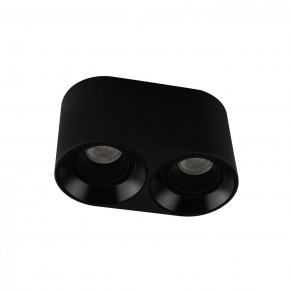DK3096-BK Светильник накладной IP 20, 10 Вт, GU5.3, LED, черный/черный, пластик в Губкинском - gubkinskiy.ok-mebel.com | фото