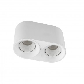 DK3096-WH Светильник накладной IP 20, 10 Вт, GU5.3, LED, белый/белый, пластик в Губкинском - gubkinskiy.ok-mebel.com | фото