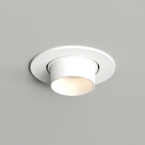 DK3120-WH Встраиваемый светильник, IP20, до 15 Вт, LED, GU5,3, белый, пластик в Губкинском - gubkinskiy.ok-mebel.com | фото