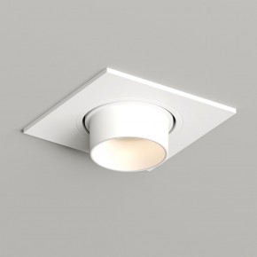 DK3121-WH Встраиваемый светильник, IP20, до 15 Вт, LED, GU5,3, белый, пластик в Губкинском - gubkinskiy.ok-mebel.com | фото