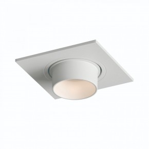 DK3121-WH Встраиваемый светильник, IP20, до 15 Вт, LED, GU5,3, белый, пластик в Губкинском - gubkinskiy.ok-mebel.com | фото 4
