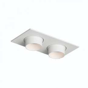 DK3122-WH Встраиваемый светильник, IP20, до 15 Вт, LED, GU5,3, белый, пластик в Губкинском - gubkinskiy.ok-mebel.com | фото 4