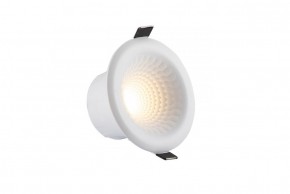 DK3500-WH Встраиваемый светильник,IP 20, 6Вт, LED, белый, пластик в Губкинском - gubkinskiy.ok-mebel.com | фото 1