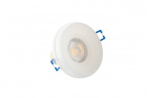 DK4031-WH Встраиваемый светильник, IP 20, 10 Вт, GU10, белый, алюминий/пластик в Губкинском - gubkinskiy.ok-mebel.com | фото 2