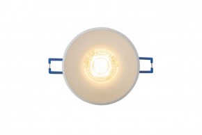 DK4031-WH Встраиваемый светильник, IP 20, 10 Вт, GU10, белый, алюминий/пластик в Губкинском - gubkinskiy.ok-mebel.com | фото 3