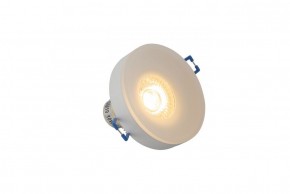 DK4032-WH Встраиваемый светильник, IP 20, 10 Вт, GU10, белый, алюминий/пластик в Губкинском - gubkinskiy.ok-mebel.com | фото 1