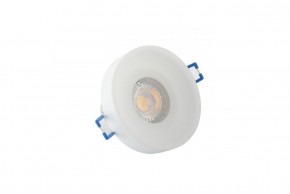 DK4032-WH Встраиваемый светильник, IP 20, 10 Вт, GU10, белый, алюминий/пластик в Губкинском - gubkinskiy.ok-mebel.com | фото 2
