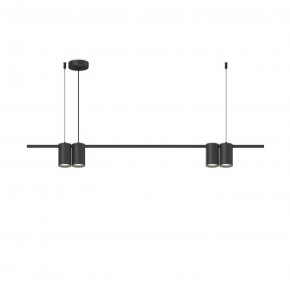 DK4061-BK Подвесной светильник ORBIT, IP20, 4xGU10 LED до 15 Вт, черный матовый, алюминий в Губкинском - gubkinskiy.ok-mebel.com | фото 3