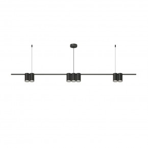 DK4063-BK Подвесной светильник ORBIT, IP20, 7xGU10 LED до 15 Вт, черный матовый, алюминий в Губкинском - gubkinskiy.ok-mebel.com | фото 3