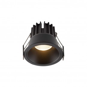 DK4400-BK Встраиваемый светильник, IP 20, 7 Вт, LED 3000, черный, алюминий в Губкинском - gubkinskiy.ok-mebel.com | фото