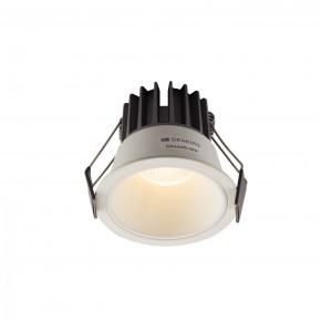 DK4400-WH Встраиваемый светильник, IP 20, 7 Вт, LED 3000, белый, алюминий в Губкинском - gubkinskiy.ok-mebel.com | фото