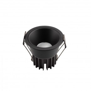 DK4500-BK Встраиваемый светильник, IP 20, 12 Вт, LED 3000, черный, алюминий в Губкинском - gubkinskiy.ok-mebel.com | фото