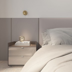 DK5072-SB Бра SHINE WALL со светодиодом, D104*H68, IP20, 3000К, 3W, RA?90, сатинированная латунь, алюминий в Губкинском - gubkinskiy.ok-mebel.com | фото 9
