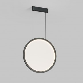 DK6606-BK Подвесной вертикальный светильник Veil со светодиодом H1700 d600 220V 48W 3000-6000K IP20 черный алюминий в Губкинском - gubkinskiy.ok-mebel.com | фото 3