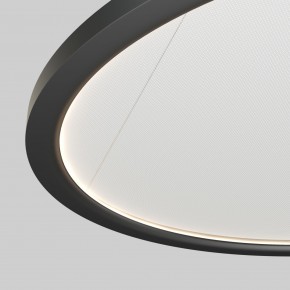 DK6616-BK Подвесной горизонтальный светильник Veil со светодиодом H900 d600 220V 48W 3000-6000K IP20 черный алюминий в Губкинском - gubkinskiy.ok-mebel.com | фото 3