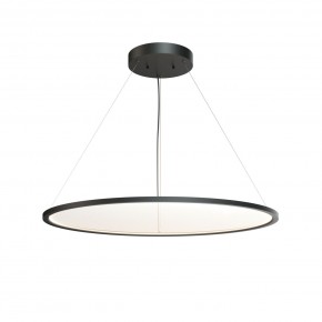 DK6620-BK Подвесной горизонтальный светильник Veil со светодиодом H900 d1000 220V 82W 3000-6000K IP20 черный алюминий в Губкинском - gubkinskiy.ok-mebel.com | фото 4