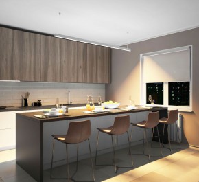 DK9203-WH Линейный светильник 52W 2000mm 3000K, белый в Губкинском - gubkinskiy.ok-mebel.com | фото 4