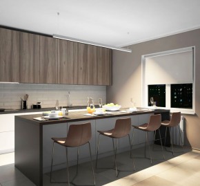 DK9204-WH Линейный светильник 52W 2000mm 4000K, белый в Губкинском - gubkinskiy.ok-mebel.com | фото 4