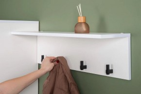 ЭЙР прихожая (модульная) Белый Шагрень в Губкинском - gubkinskiy.ok-mebel.com | фото 32