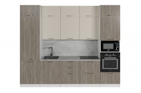 ФЬЮДЖИ Кухонный гарнитур Экстра (3000 мм) в Губкинском - gubkinskiy.ok-mebel.com | фото 3