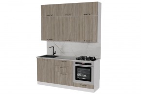 ФЬЮДЖИ Кухонный гарнитур Макси 1800 мм в Губкинском - gubkinskiy.ok-mebel.com | фото 3