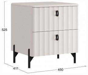 Гарнитур для спальни Тиффани в Губкинском - gubkinskiy.ok-mebel.com | фото 3